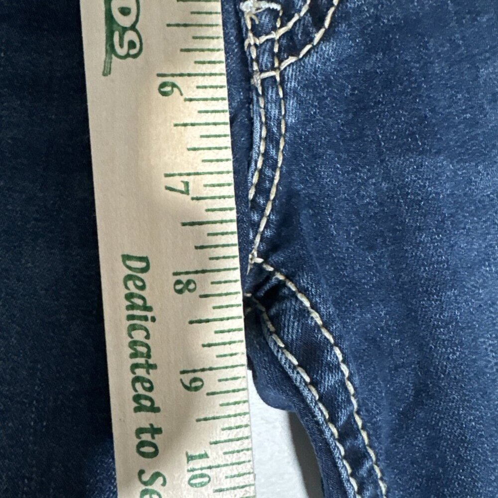 Silver Jeans Suki Bootcut W26/L30 Dark Wash Embroidered Pocket Women's Western - Picture 4 of 9